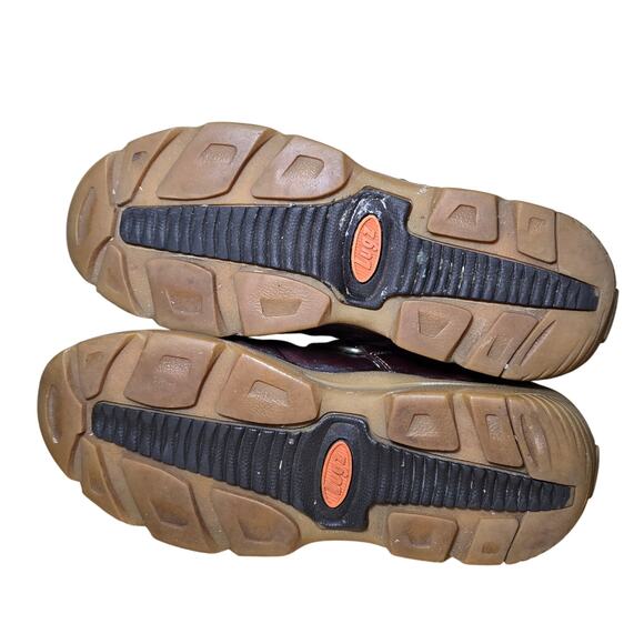 LUGZ Strutt Lo Boot Brown Leather Chunky Shoe Men's Sz 9.5 Retro Y2k Leather - Picture 7 of 7